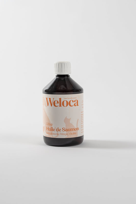Huile de saumon | Chien et chat - Weloca