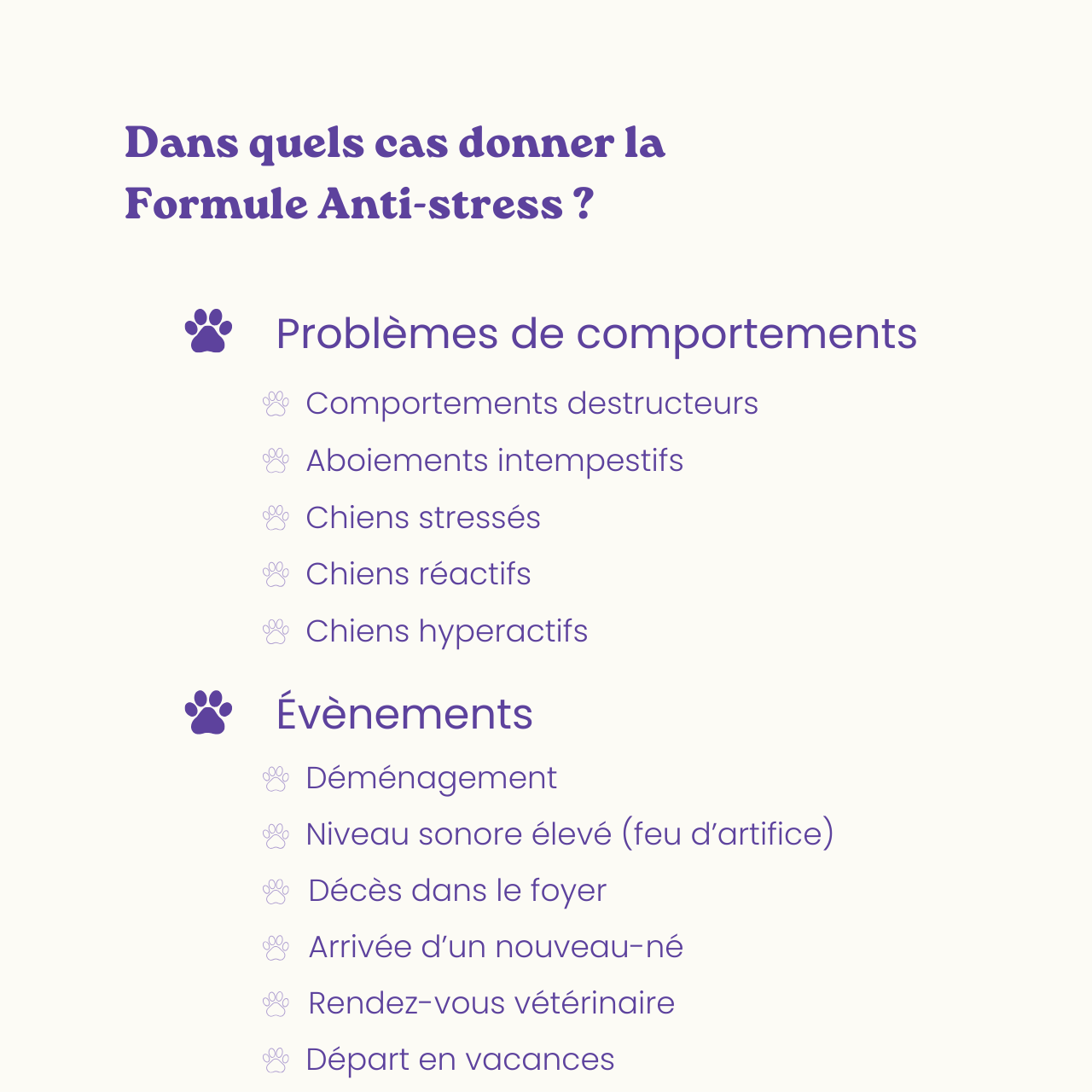 Complément anti - stress | Chien - Weloca