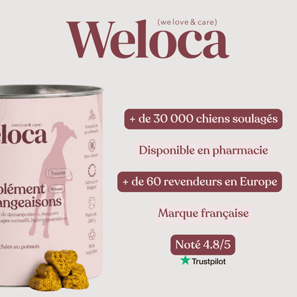 Complément démangeaisons - Poisson - Nouvelle formule - Weloca