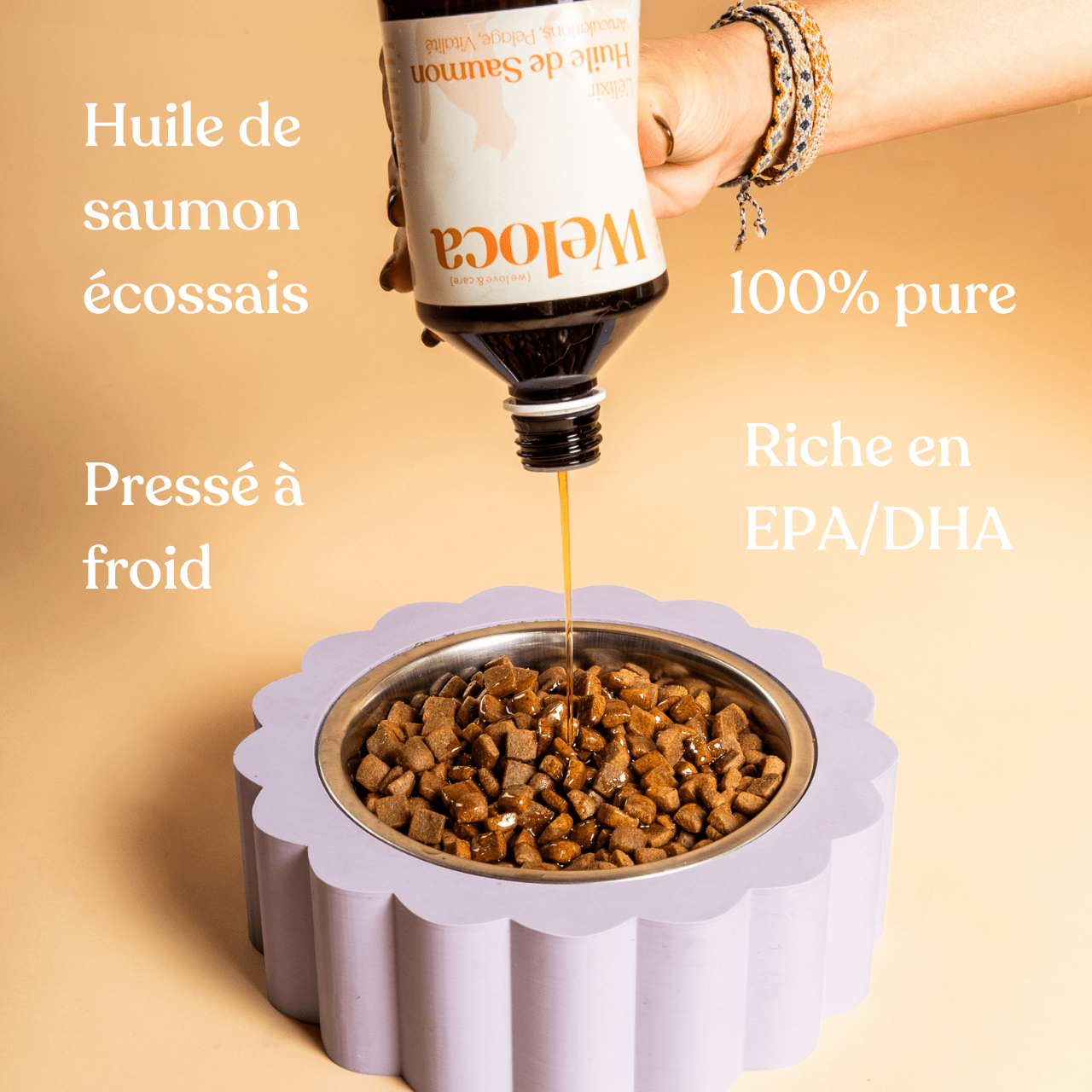 Huile de saumon | Chien et chat - Weloca