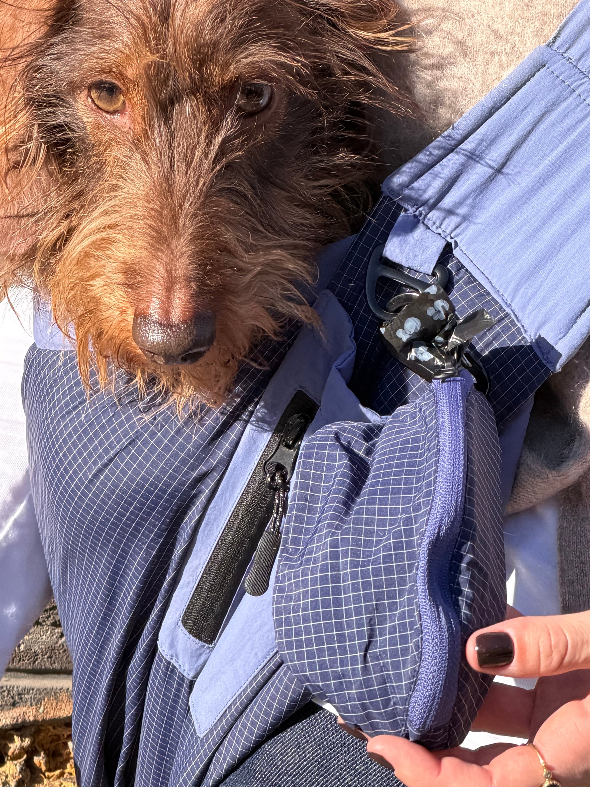 Petit sac à friandises bleu - Weloca