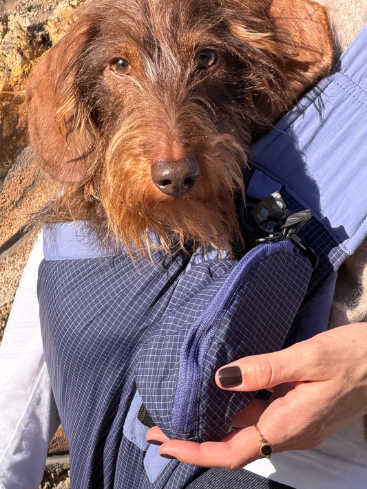 Petit sac à friandises bleu - Weloca