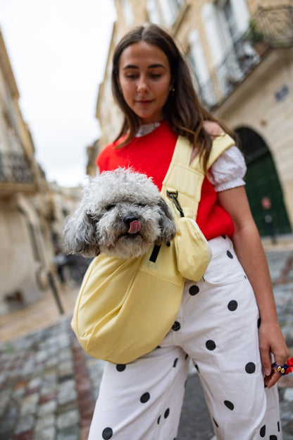 Petit sac à friandises jaune - Weloca