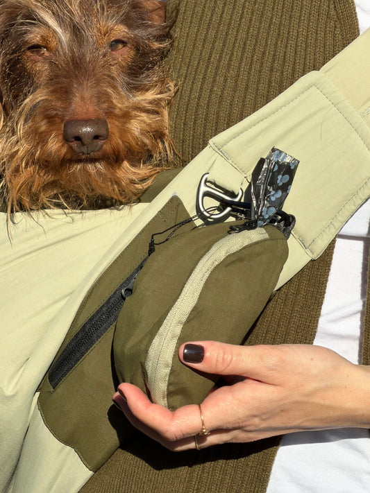 Petit sac à friandises kaki - Weloca