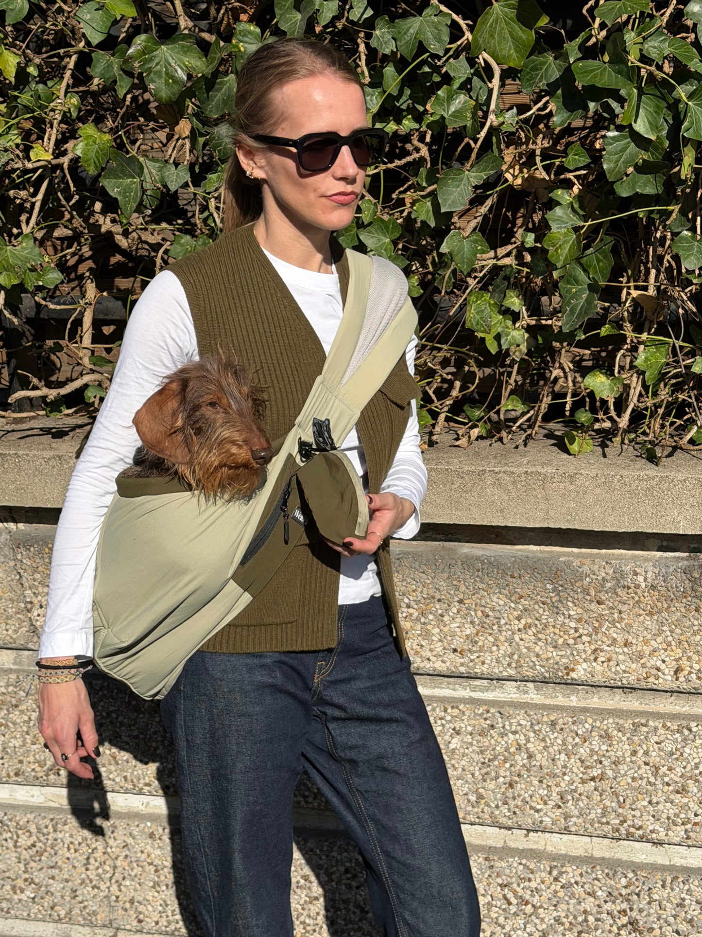 Petit sac à friandises kaki - Weloca