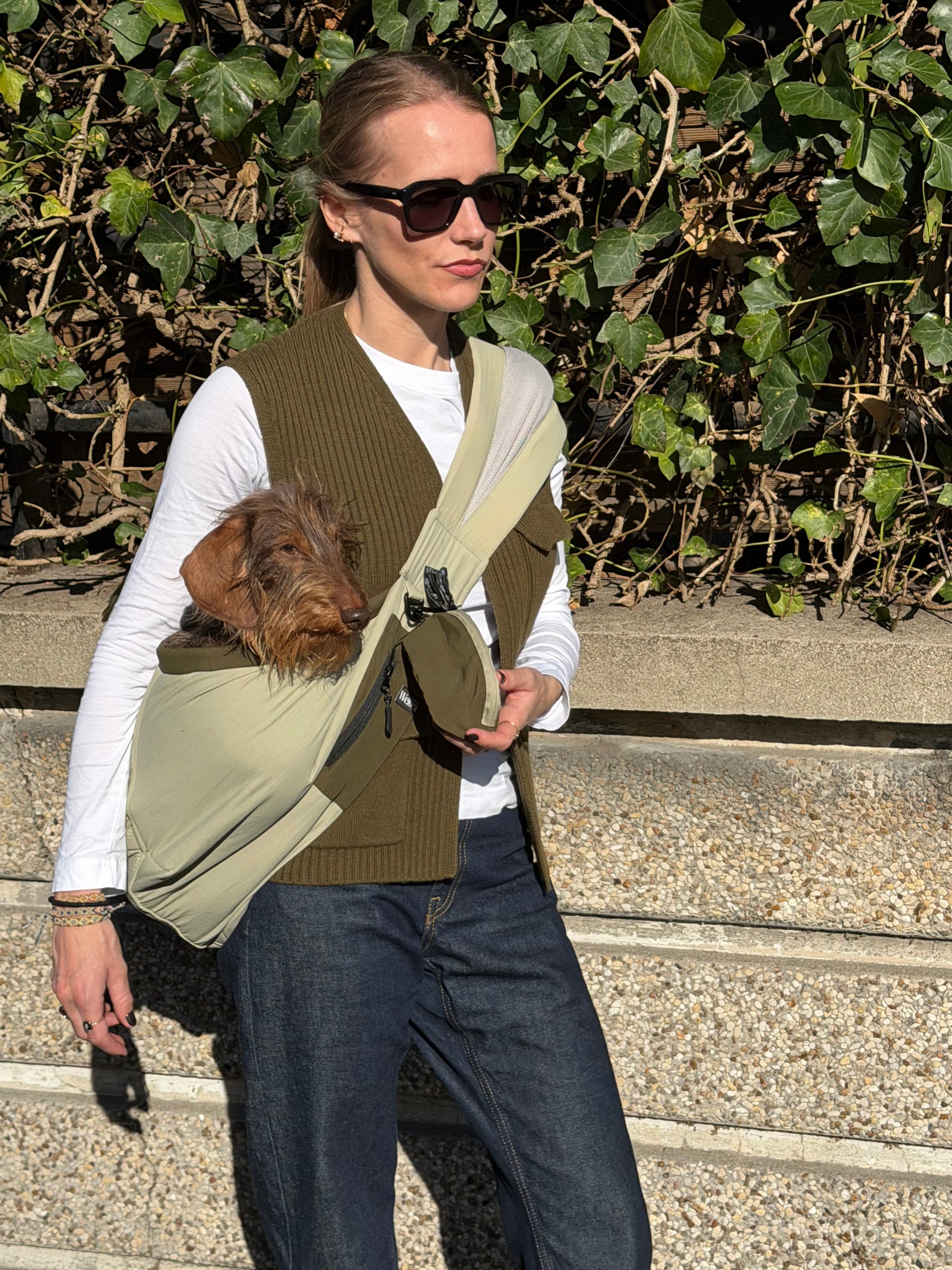 Petit sac à friandises kaki - Weloca