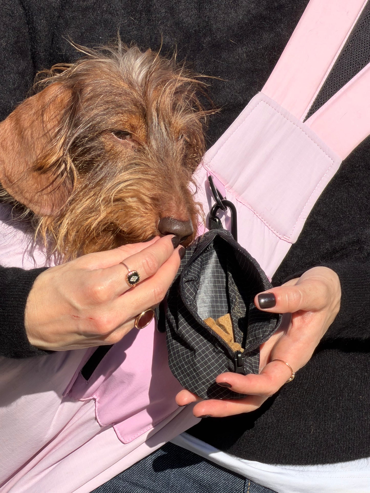 Petit sac à friandises noir - Weloca