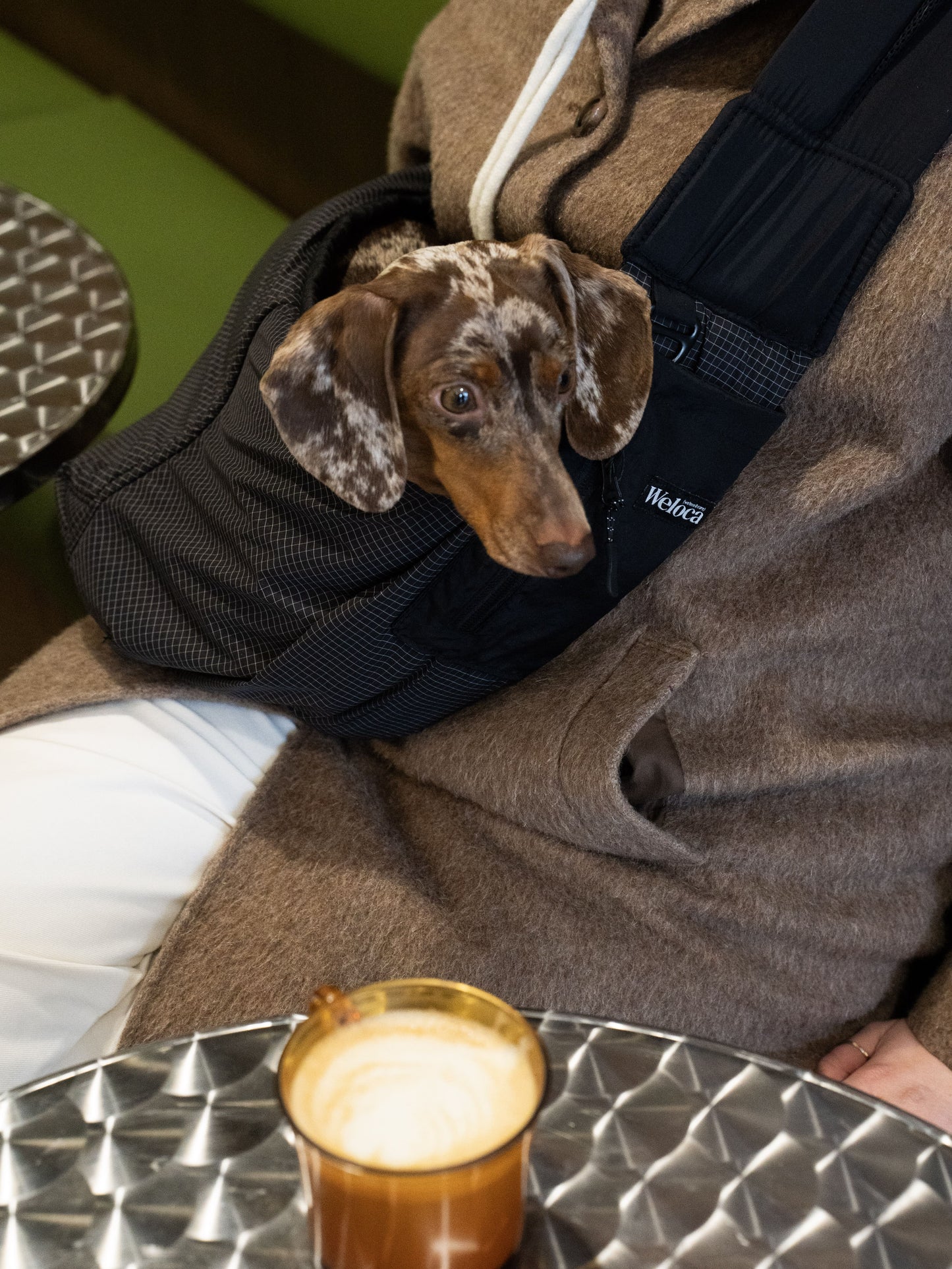 Sac de transport en bandoulière noir - Weloca