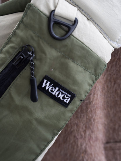 Sac de transport en bandoulière vert - Weloca