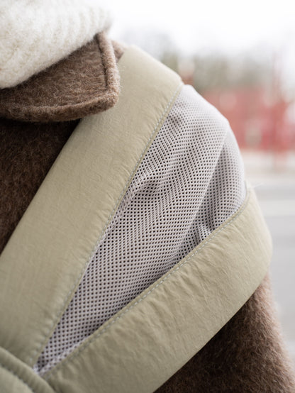 Sac de transport en bandoulière vert - Weloca