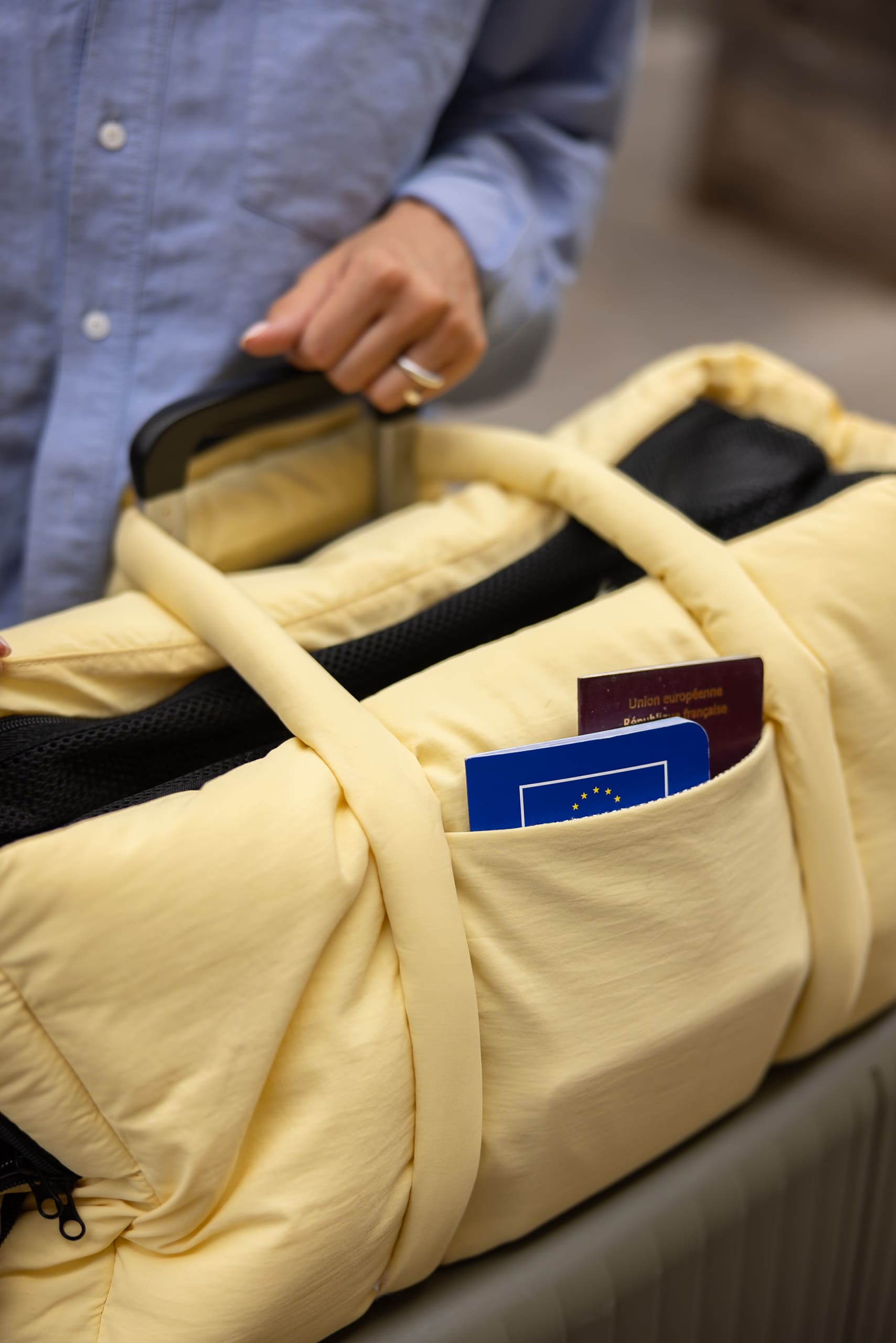 Sac de voyage - Jaune - Weloca