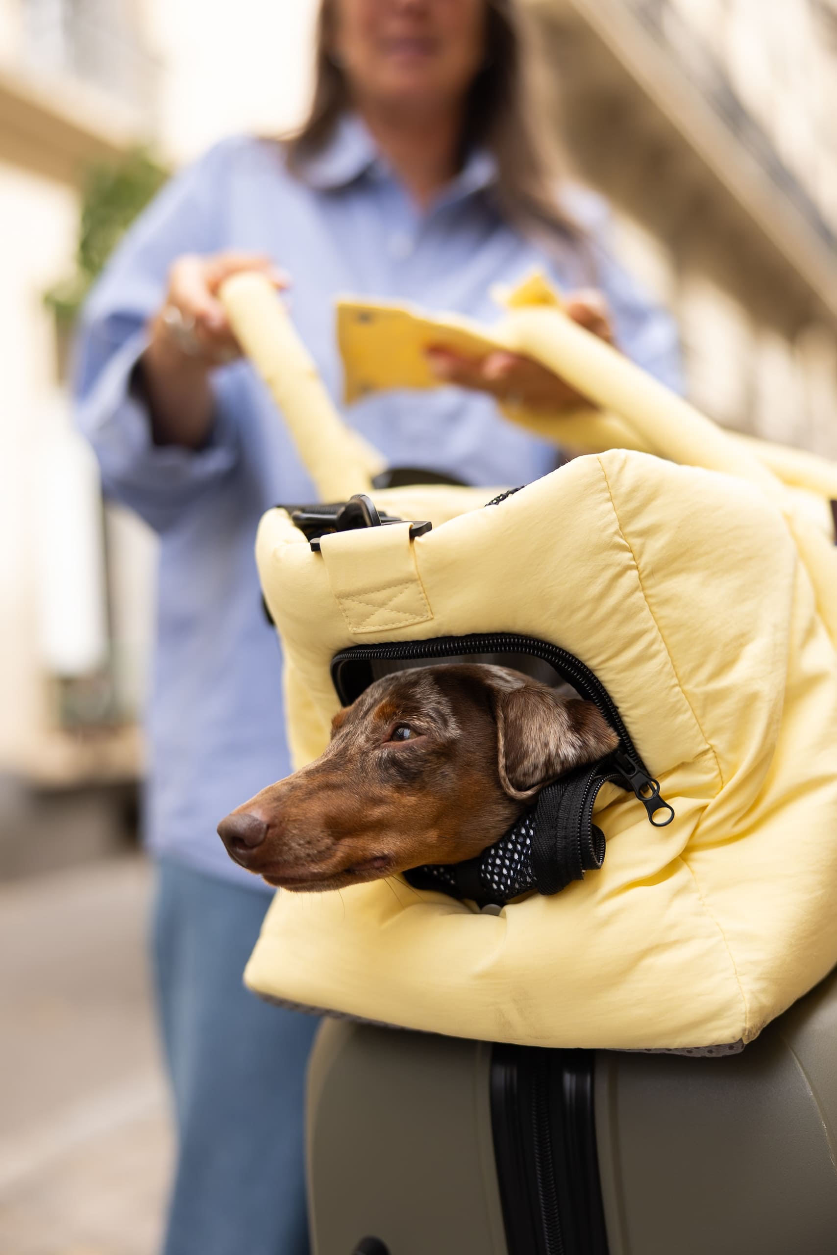 Sac de voyage - Jaune - Weloca