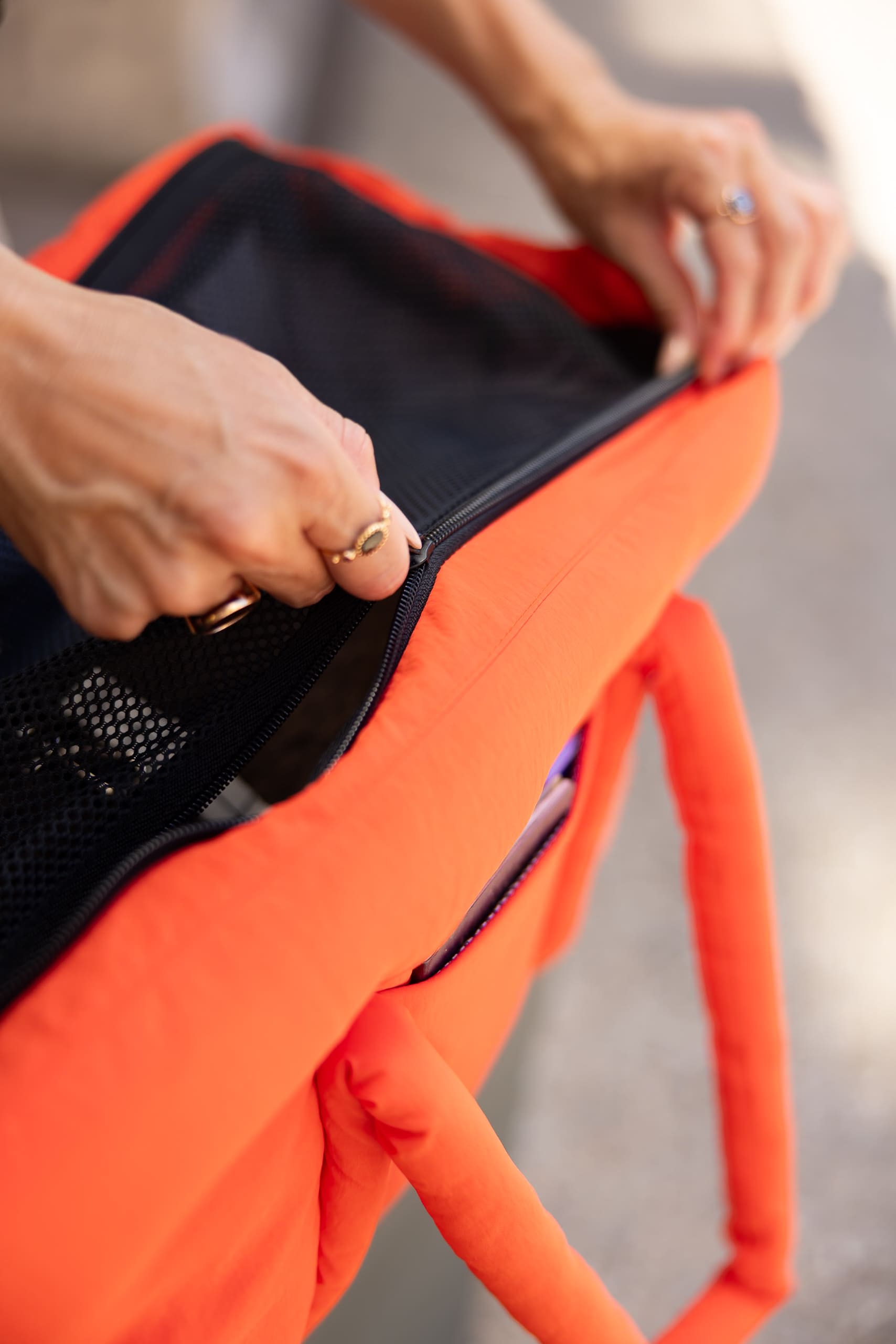 Sac de voyage orange - Weloca