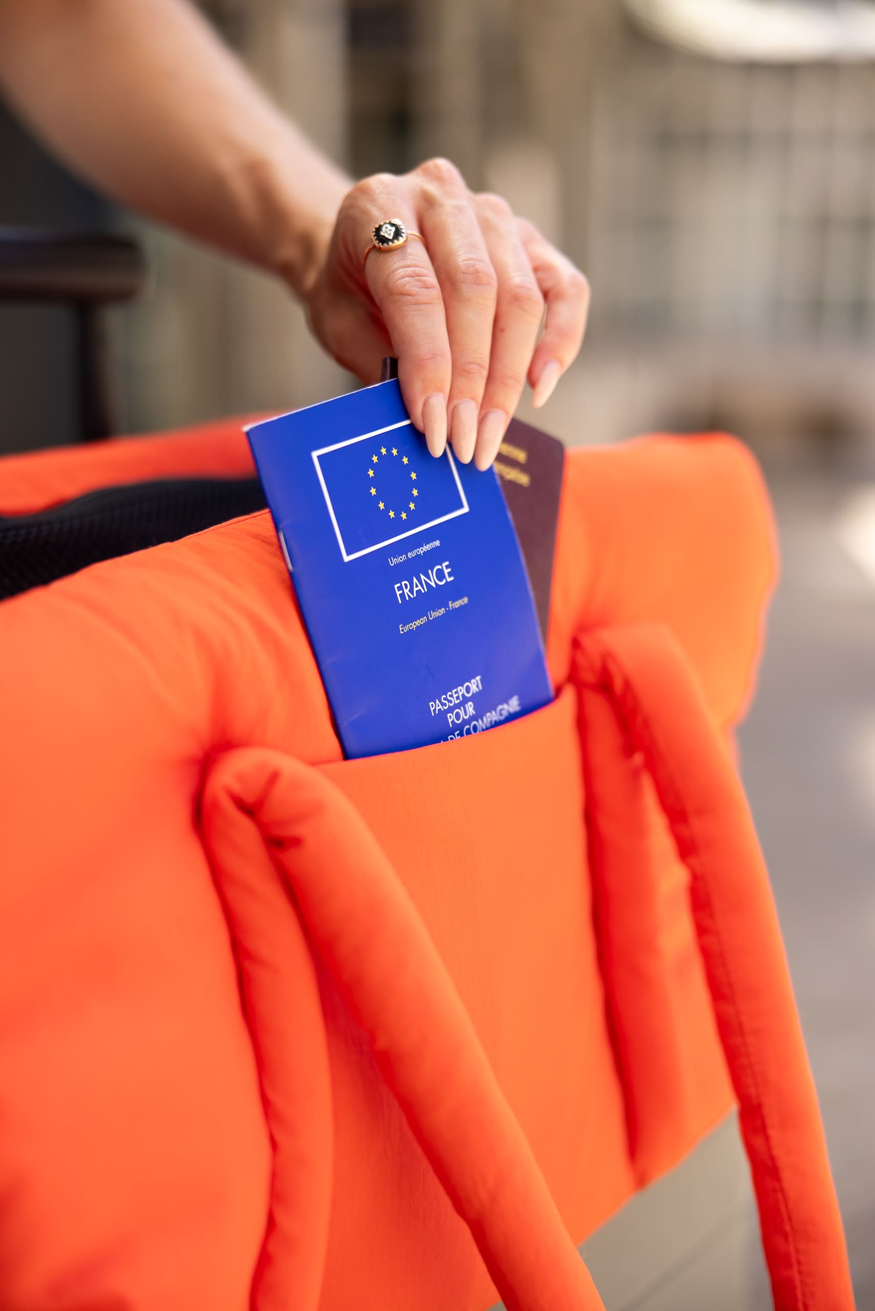 Sac de voyage orange - Weloca